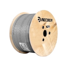 Reçber 506019 Sl400 U23 Pvc Cat 6 U/Utp 4X2X23Awg Gri Renk