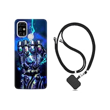 Casper Via F20 Kılıf Boyun Askılı Thunder Play 1760 Siyah