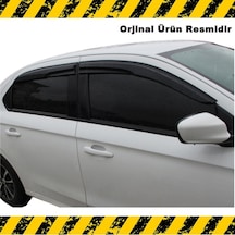 Citroen Elysee Mügen Cam Rüzgarlığı 2012 - 2020 Arası 4 Lü Set N11.28286