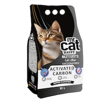 Mr. Cat Happy Aktif Karbonlu Kedi Kumu 10 L