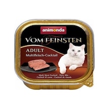 Vom Feinsten Karışık Etli Yetişkin Kedi Konservesi 100 Gr