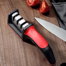 Ayrex Bıçak Bileme Aleti 3 Aşamalı, 3 Açılı Bıçak Bileyici,bıçak Keskinleştirmek İçin Pratik Mutfak Eşyas