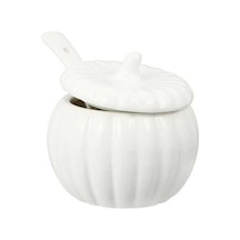 Ulzyvf Ve Set Servis Seramik Şeklindeki Kasesi Kabak İçin Depolama Çorba 110ml Ry 110ml