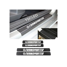 Volkswagen Transporter Karbon Kapı Eşiği Koruma Sticker (4 Adet)
