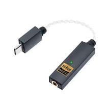 Tr Ses Go Bağlantısı Dac Dongle Usb-c'den 3,5 Mm'ye