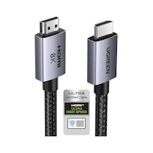 Hdmı 2.1 Kablo 8k 60hz 4k 240hz 165hz 144hz 120hz 48gbit/s Yüksek Hızlı, Hdmı Kablo 2.1 Ultra Hd Earc Hdr 10+ Hdcp 2.3 Dolby Vision Vrr Tv/ps5/ps4/ Xbox Series X/monitör İle Uyumlu 2m