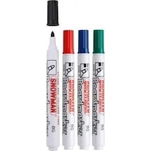 Snowman Beyaz Tahta Kalemi 4 Lü Set Bg-12