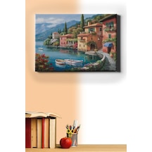 Webstyle Sayılarla Boyama Seti Kasnaklı Sakin Kıyı 50 X 65 Cm