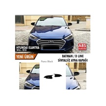 Hyundai Elantra (2016 - 2018) Batman Ayna Kapağı (parlak Siyah) (si