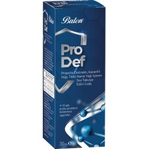 Balen Prodef Propolis Karanfil Yağı Tıbbi Nane Yağı İçeren Boğa