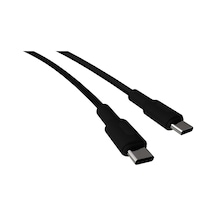 Basic Type C-c, Pd 30watt Hızlı Şarj Kablosu, Siyah 100 Cm Diğer