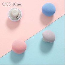 Blue-8pcs Mantar Yatak Çarşafı Yorgan Klipsi Kaymaz Klipler Battaniye Klipsi Elbise Mandalları Kapakları Raptiye Klip Tutucu Sac Kapak Tutucu