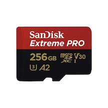 Sandisk Extreme Pro 256Gb Micro Sdxc Uhs-I U3 A2 V30 Hafıza Kartı