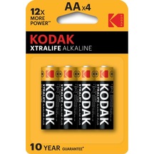 Kodak Xtralife 4'lü Kalem Pil
