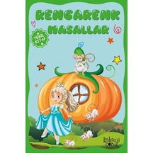 Çocuklar İçin Hayal Ve Geliştirici Rengarenk Masallar Yeşil Kitap