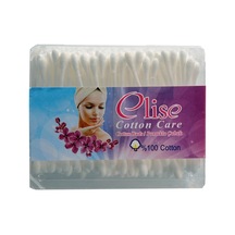 Elise Favori Cotton Kulak Çöpü Kare Kutu Pamuklu Çubuk - 12'li Paket