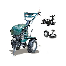 Kaan 26 S Delux 7 HP 2+1 Benzinli Çapa Makinesi + Çapa Alt Grubu + Teker Takımı + Karık Açma