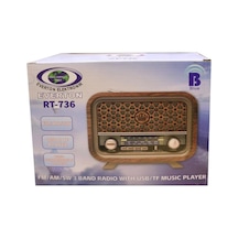 Everton Rt-736 Bluetooth-usb-sd-fm Şarjlı Nostaljik Radyo