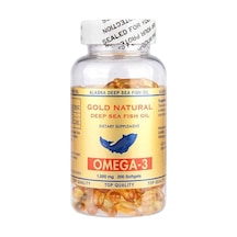 Gold Natural Omega 3 Balık Yağı 1000 Mg 200 Softgel 12 Gold Natural Omega 3 Balık Yağı 1000 Mg 200 Softgel 12