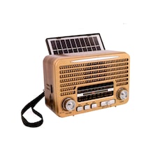 Everton RT-642 Solar Güneş Panelli Nostaljik Radyo