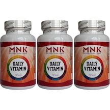 Mnk Daily Vitamin 3X100 Tablet Temmuz