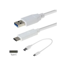 Huawei Xiaomi Asus Usb 3.1 Type C Şarj Data Kısa Kablo 30 Cm (311560668)