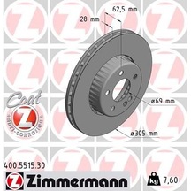 Zımmermann Fren Dıskı On Mercedes W205 S205 C205 A205 W213 S213 C238 400.5515.30 A0004212512