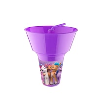 Myy Little Pony Yuvarlak Mısır Kovalı Pipetli Bardak