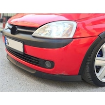Opel Corsa C Uyumlu Astra H Lip 2 Parça Ön Tampon Eki N11.6022