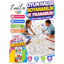 Emila Kids Oyun Halısı 100x150 CM
