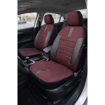 Citroen C-elysee Sedan 2017 Aracınıza Uyum Sağlayan Tam Takım Oto Koltuk Kılıfı - Riva Serisi Bordo