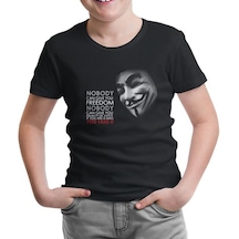 Vandetta - Freedom Siyah Çocuk Tshirt