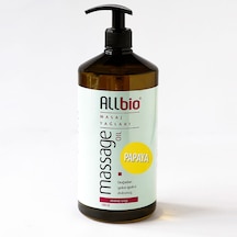 Allbio Masaj Yağı Papaya 1 L