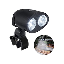 Sunup 10 Ledli Dokunmatik Ayarlanabilir Mangal Ve Kamp Lambası Izgara Lambası Led Barbekü Işığı 100 Lümen