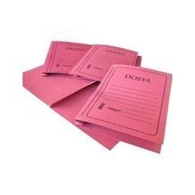 Özkan Tam Kapak Karton Dosya Pembe Dosya 6 Paket 300 Adet