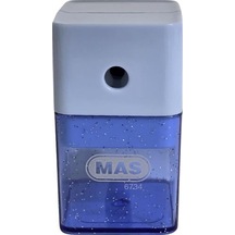 Mas 6734 Masaüstü Kollu Kalemtraş - Mavi