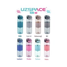 Uzspace 5061 Vitalis Tritan Matara Gri 700 Ml Plum Red