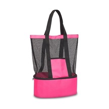 Pembe Buzluklu Plaj Çantası