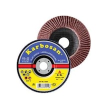 Karbosan Flap Disk Zımpara 115 Mm (40 - 60 - 80 - 100 - 120 Kum)