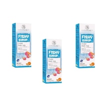 Naturalnest Fishy Şurup Portakal Aromalı 3 Adet