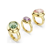 5741583 Swarovski Yüzük Gema:rıng Set Of 3 Mul/gos 50-55 Çok Renkli