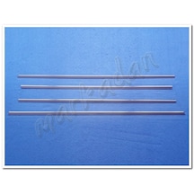 Toyota Uyumlu Rav 4 Krom Cam Çıtası 2006 Sonrası 4 Parça Paslanmaz  Çelik