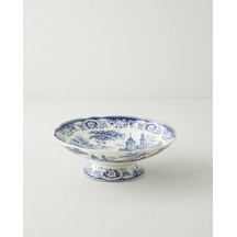 Preston Stoneware Sunumluk 24,5x24,5x8,5 Cm Lacivert