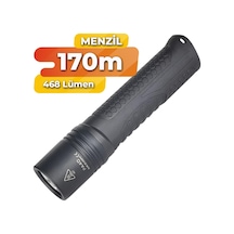 JETBeam PA40 468 Lümen LED El Feneri Siyah