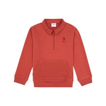 U.s. Polo Assn. Erkek Çocuk Gül Kurusu Sweatshirt 50315816-vr026 Gul Kurusu