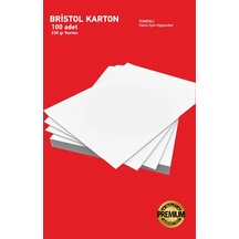 A4 Ebat 50'li Amerikan Bristol Karton 230gr