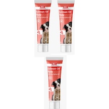 Bio Petactive Salmon Oil Paste Kedi Ve Köpek İçin Somon Yağı Macun 100 Ml. X 3 Adet
