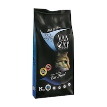 Vancat Balıklı Yetişkin Kedi Maması 15 KG