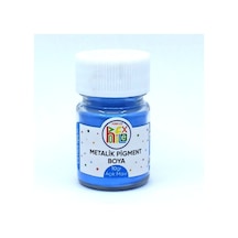 EPOKSİ REÇİNE METALİK SEDEFLİ PİGMENT TOZ BOYA AÇIK MAVİ 10 GR