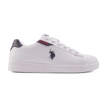 U.s. Polo Assn. 101946722 Costa Wmn 5fx Beyaz/laci/kırmızı Kadın Sneaker Beyaz